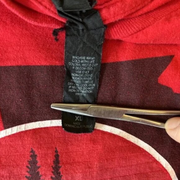 Georgia Bulldogs Retro Graphic State Outline T-Shirt Hanes Nano Tee Athens GA XL - Picture 6 of 6